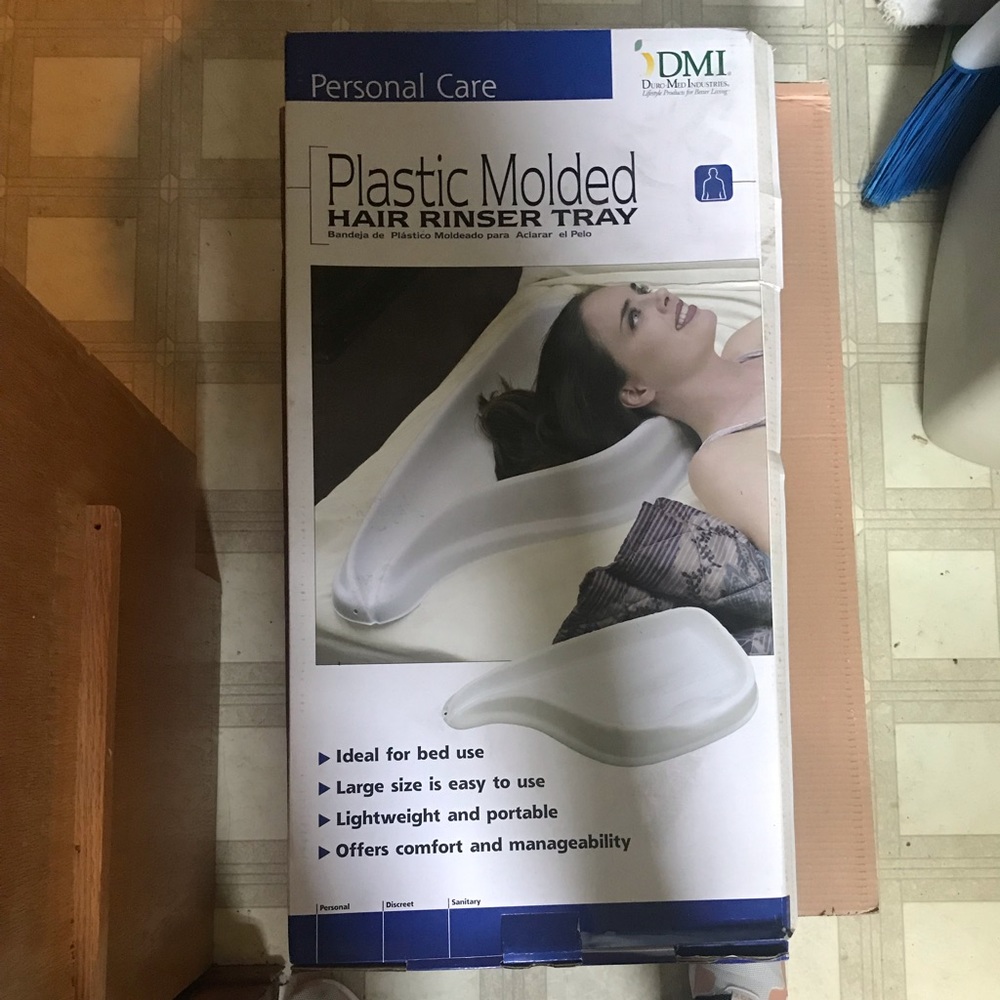 plastic molded hair trays